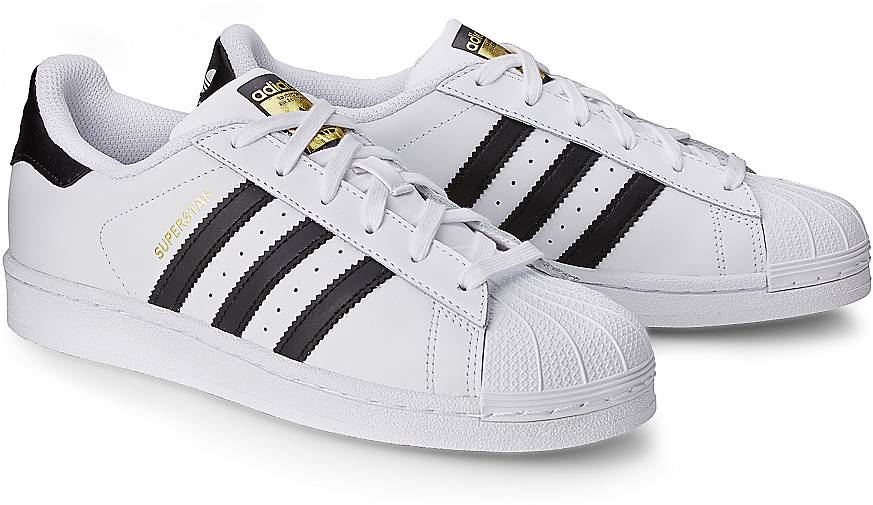 adidas superstar schwarz weiß